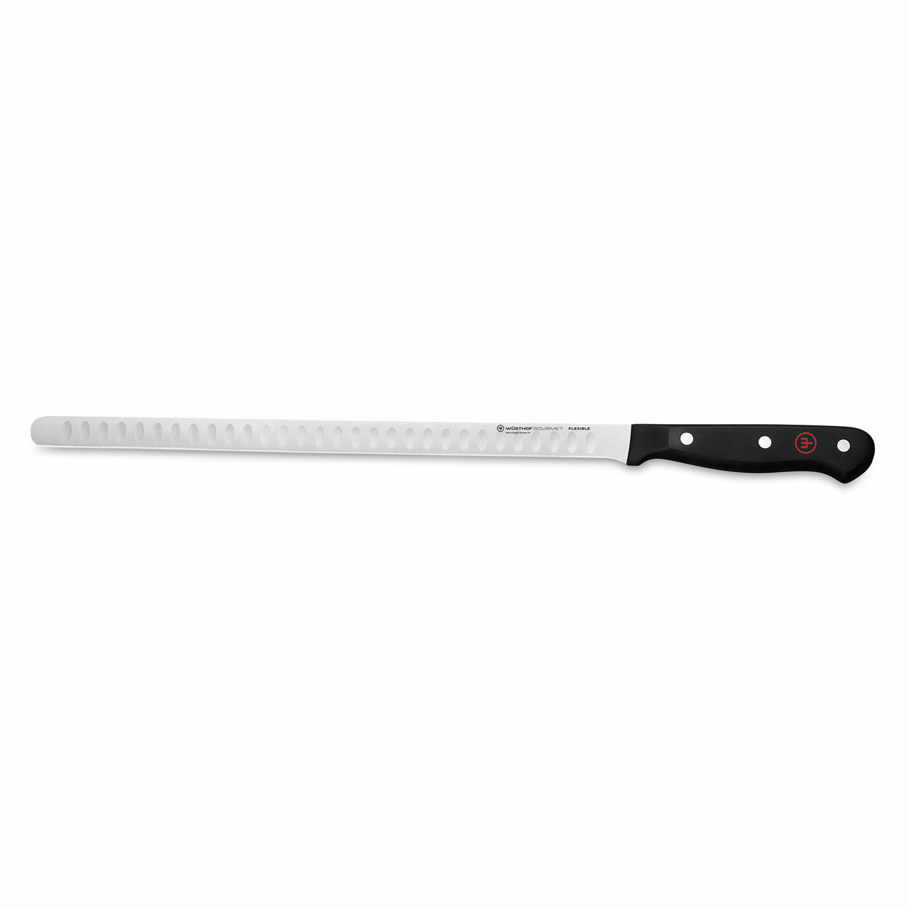 Gourmet, Lachsmesser Klingenlänge 290 mm / 429 mm lang Kullenschliff